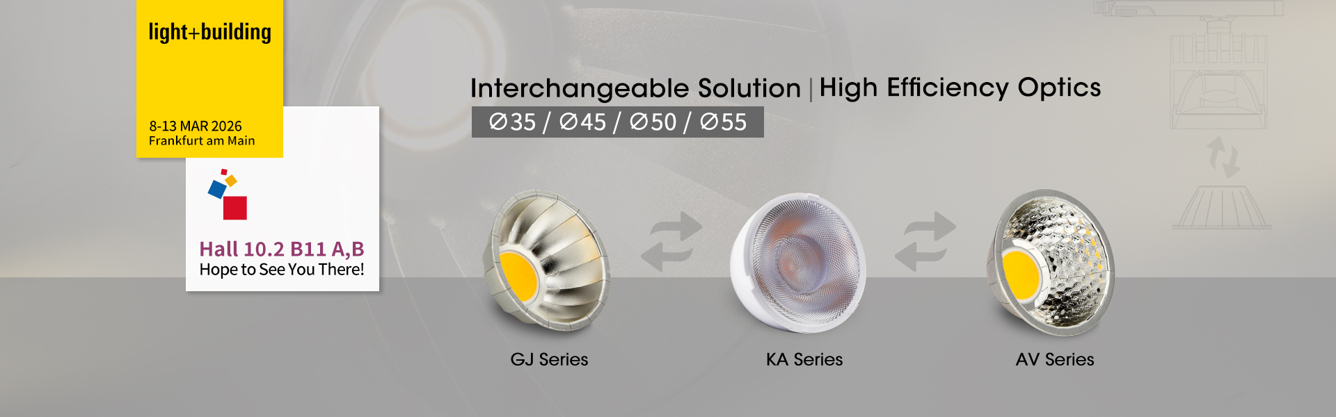 aluminum reflector, plastic reflector, lens