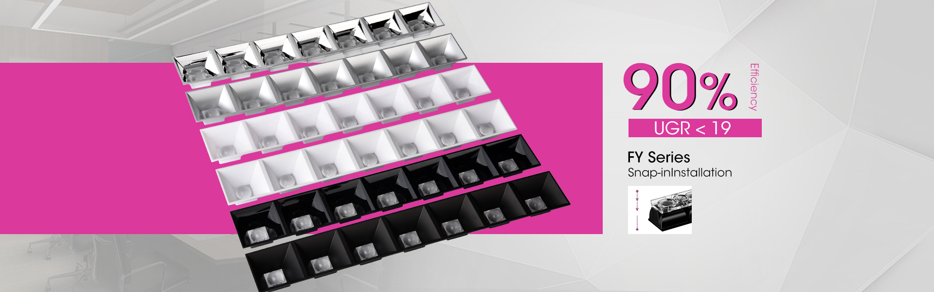 aluminum reflector, plastic reflector, lens