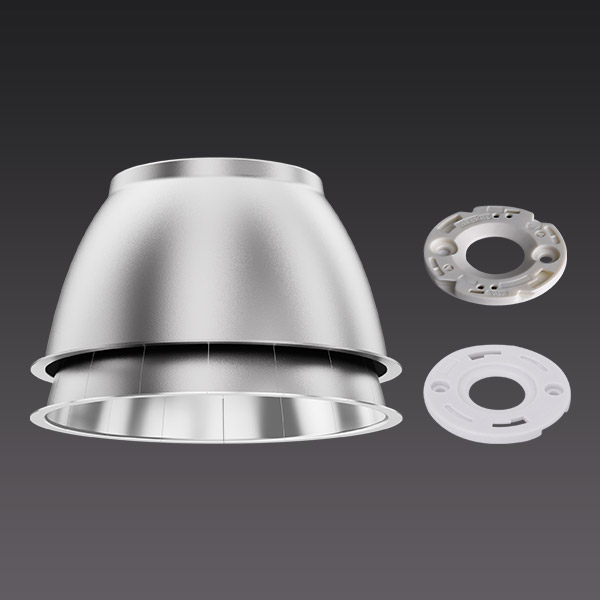 ,lens, reflectors, aluminum reflectors, light reflectors, LED reflectors, LED reflector design, LED spot reflectors
